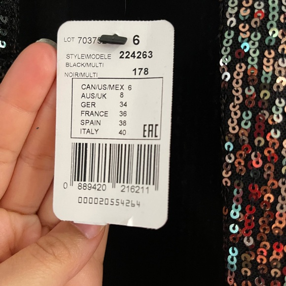 Joseph Ribkoff Sequins blazer - Picture 4 of 4